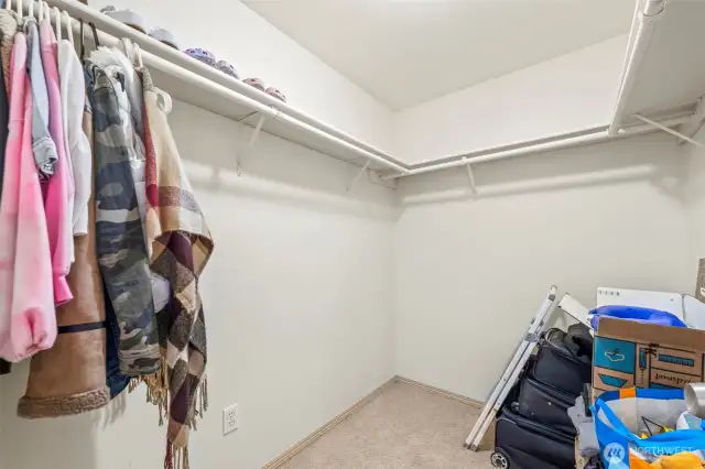 Walk-In Closet in Family Room