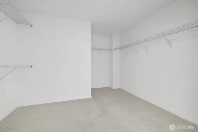 Primary Suite walk-in closet