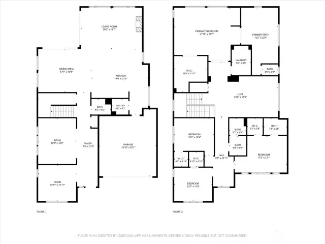 First and Second Floor