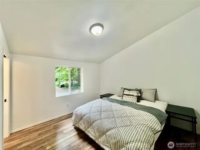 Primary Ensuite has walk-in closet and half bath