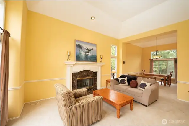 Light-filled open floor plan