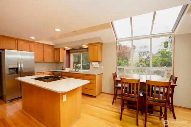 Light and bright kitchen