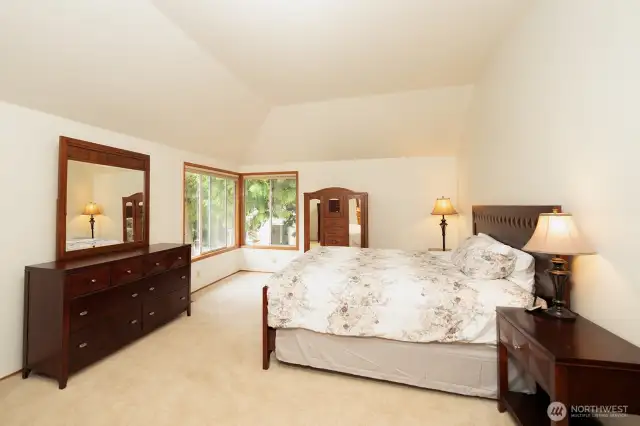 Large and luxurious primary suite