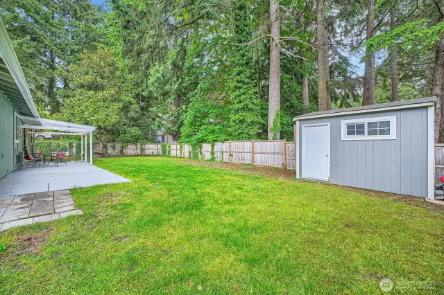 Garden Shed Stays with home