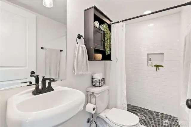 3/4 bathroom