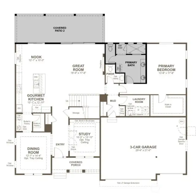 Hastings Floor Plan- Main Floor