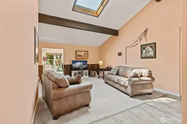 Main entry living room