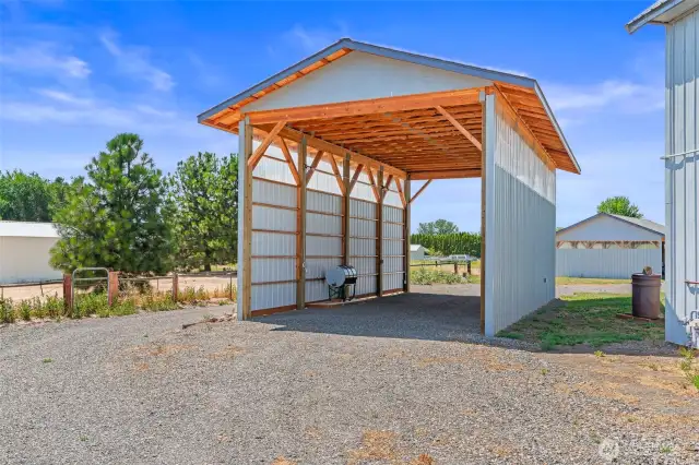 Pull Thru RV Carport