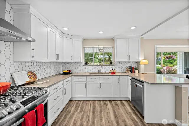 Another View of the Updated Kitchen