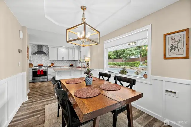 Dining Area just off Kitchen
