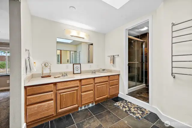 Primary Double Vanity