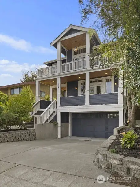 Freshly painted inside and out, this beautiful Leschi home.