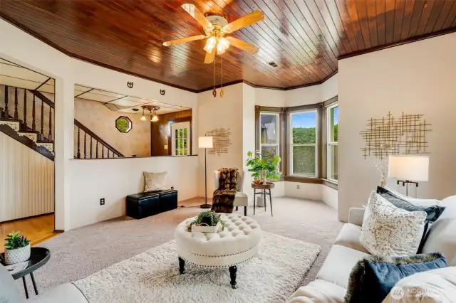 Enjoy the comfort of brand-new carpet throughout the home.