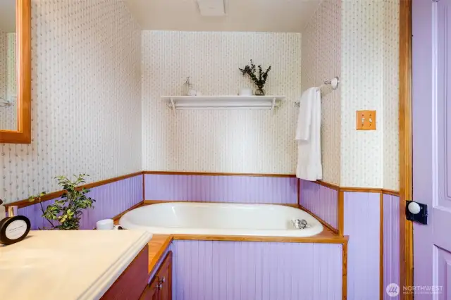 With so much potential, this bathroom invites your unique style and upgrades.