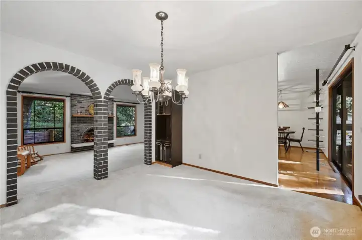 Formal dining room
