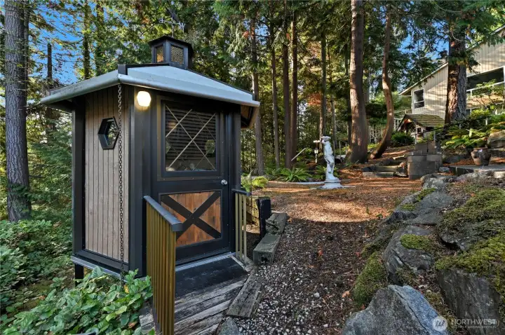 Outbuilding for storage
