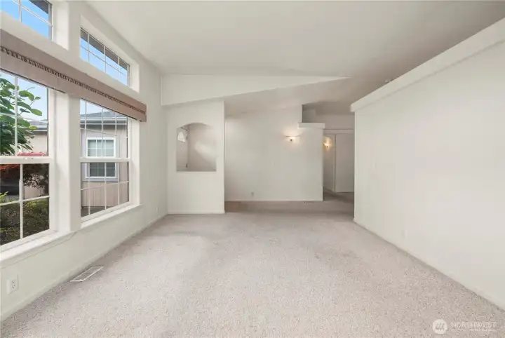 Same formal living room - looking back toward the entry.