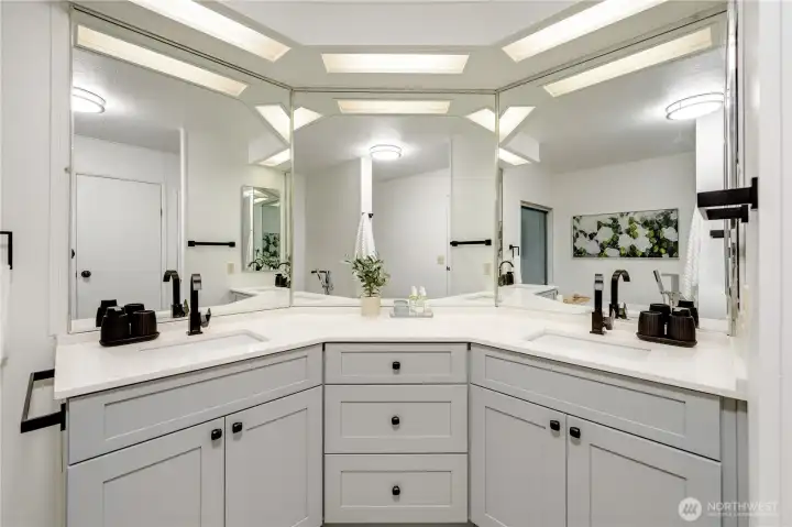 Dual Vanity Sinks