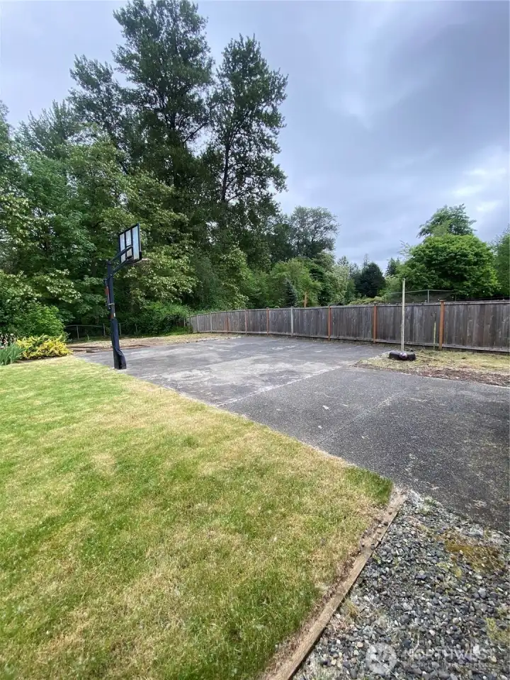 Your own sports court in your backyard! Your own sports court in your backyard!