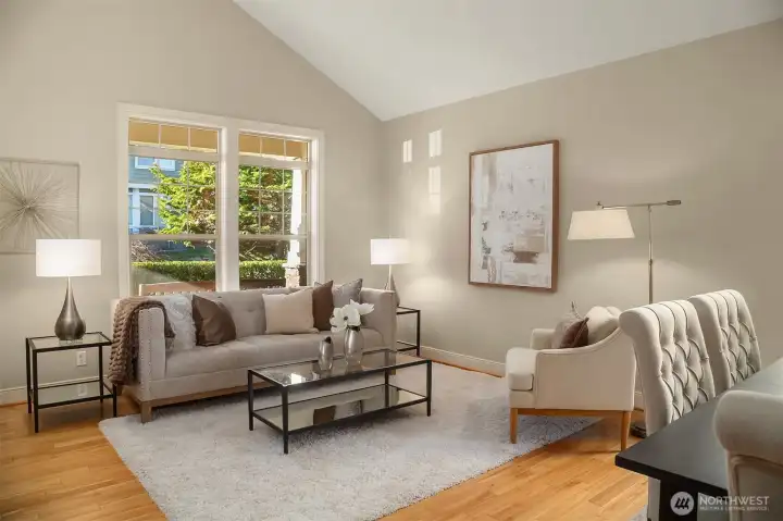This gorgeous, light-filled Burnstead home features warm hardwood floors, beautiful millwork throughout the main level. This gorgeous, light-filled Burnstead home features warm hardwood floors, beautiful millwork throughout the main level.