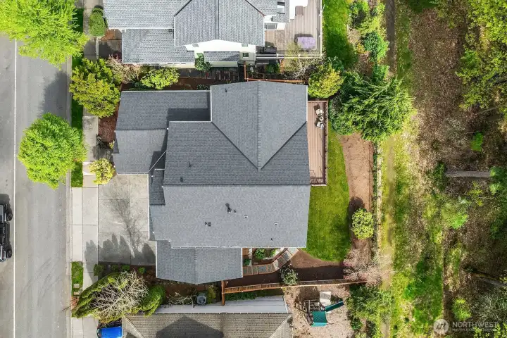 This home is surrounded by lush green space and don't forget the three-car garage! This home is surrounded by lush green space and don't forget the three-car garage!