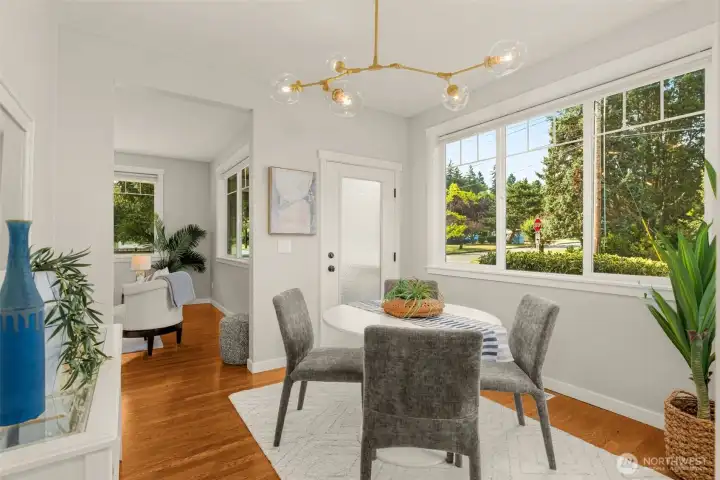 Bonus room off of kitchen, possible home office?