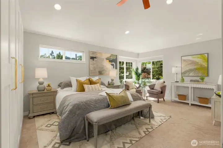 Huge primary suite!