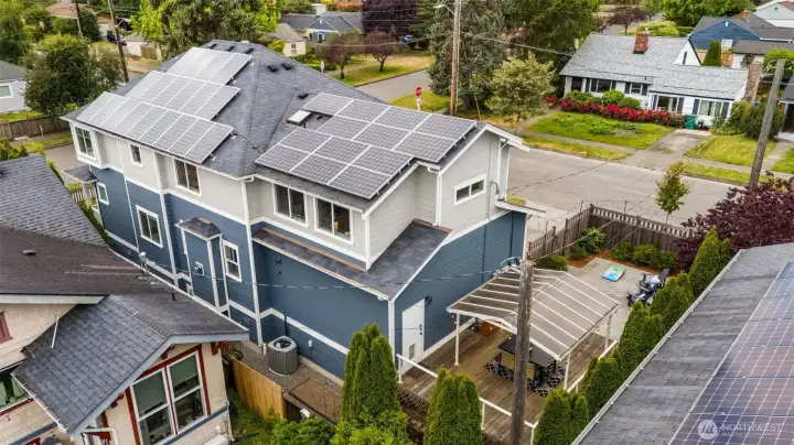 7KW solar system.