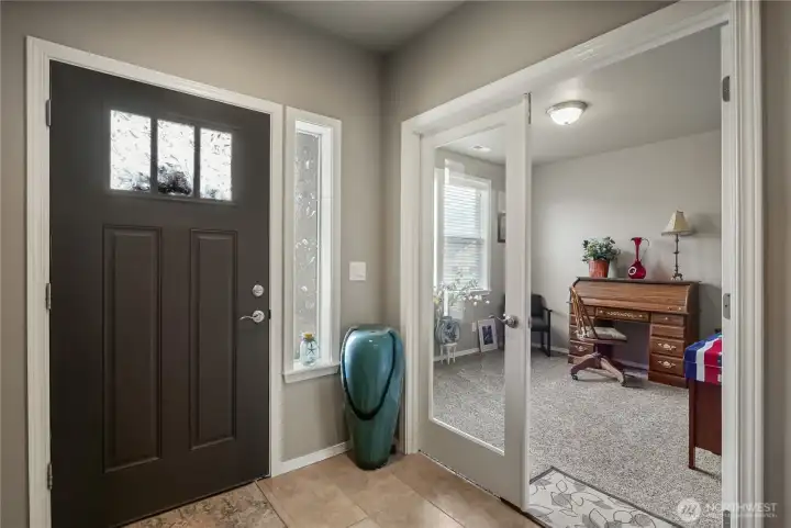 Step inside to an inviting open floor plan.
