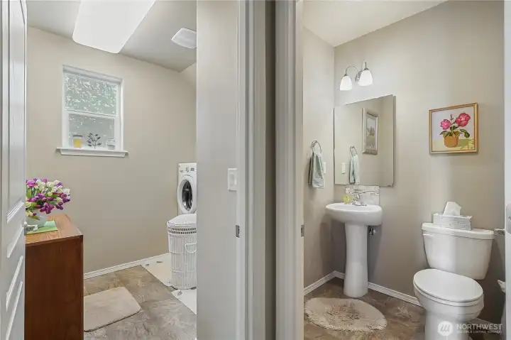 Functional layout with multiple bathrooms for added comfort.