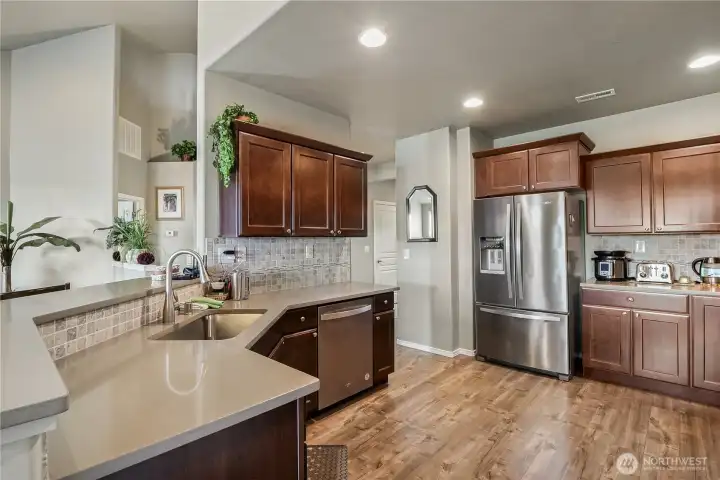 Kitchen designed for everyday living and entertaining.