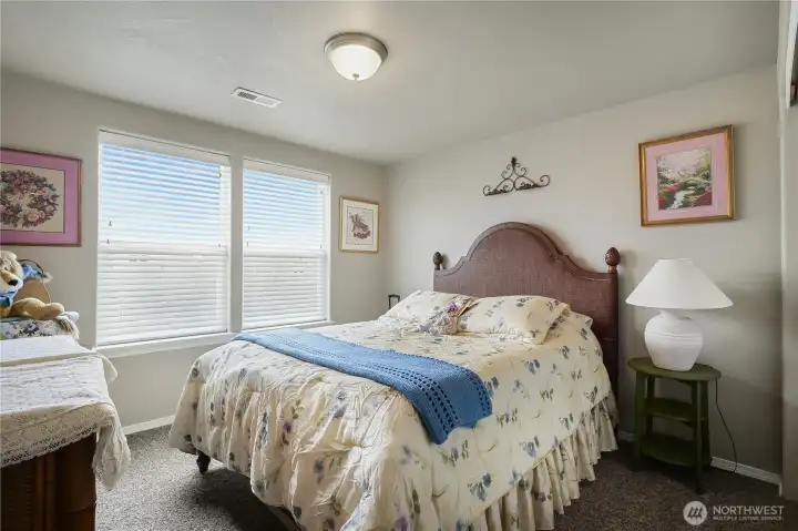 Five bedrooms provide exceptional flexibility.