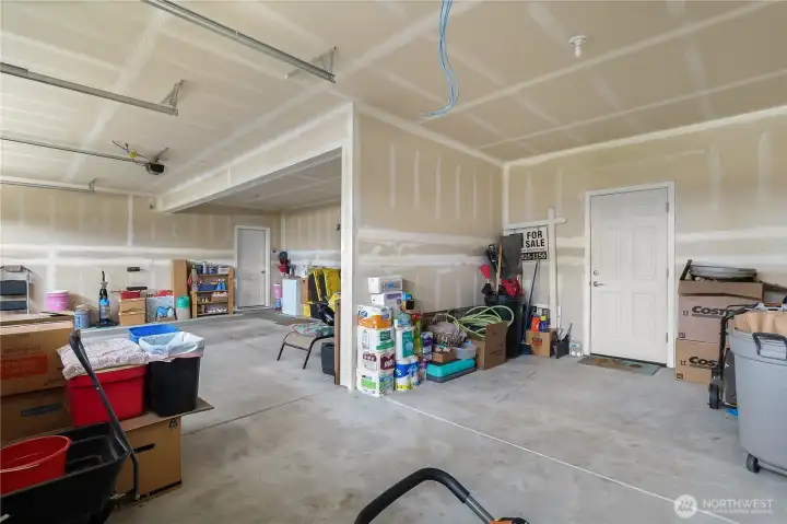 Plenty of garage space for hobbies, tools, and everything needed to enjoy the Moses Pointe lifestyle.
