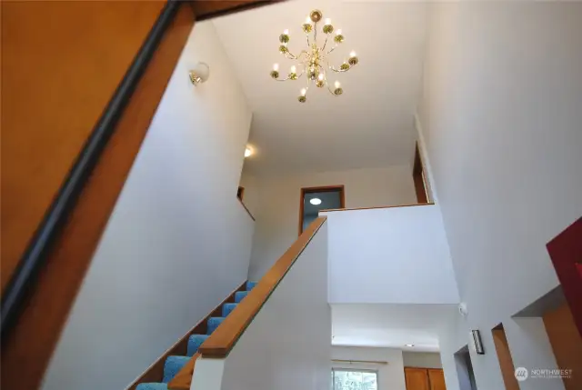 Stairs up to 2nd floor