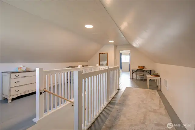 Upstairs bonus room