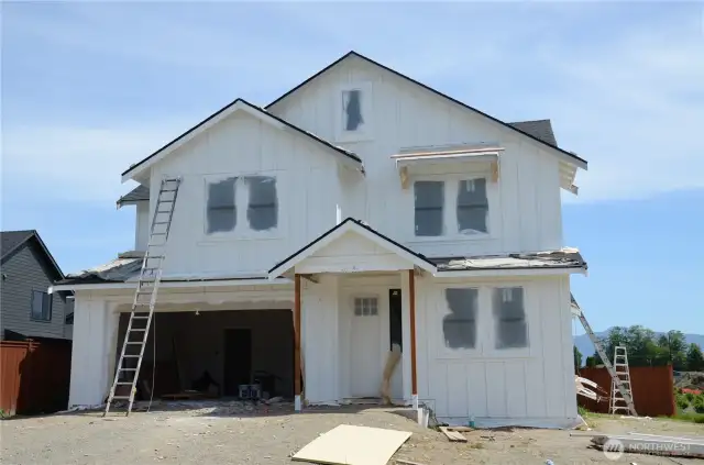 Current build status of Lot 22 - 2834 Preston Plan