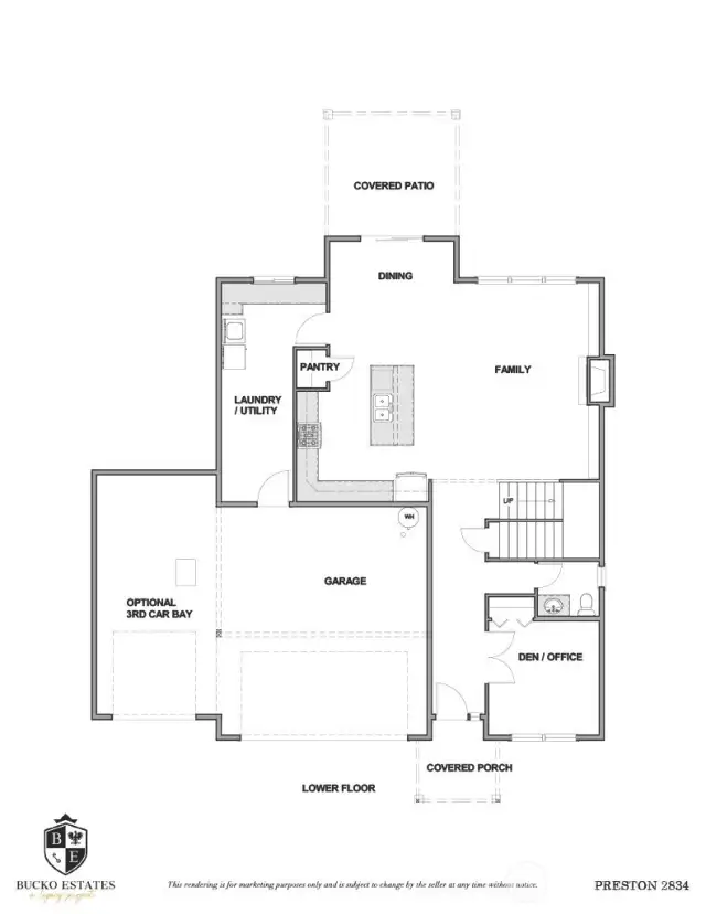 2834 Preston Floorplan