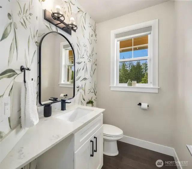 Main powder room