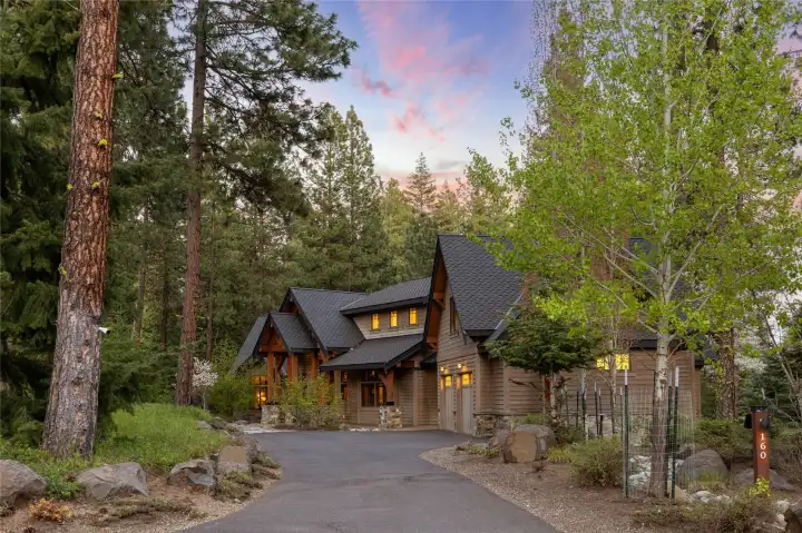 Street view of home. Tucked away on a cul-de-sac