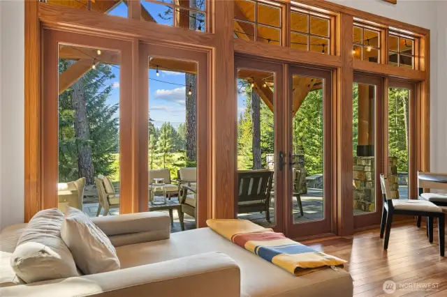 Plenty of natural light into the home