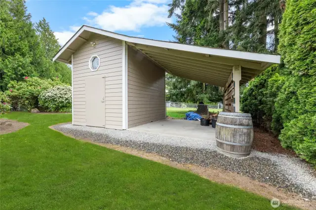 ~Shed plus Wood Storage~
