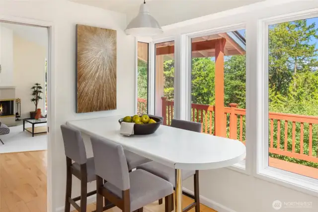 Cute breakfast nook