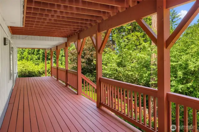 Lower Level Back Deck