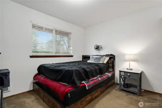 Bedroom #2, with lots of natural light