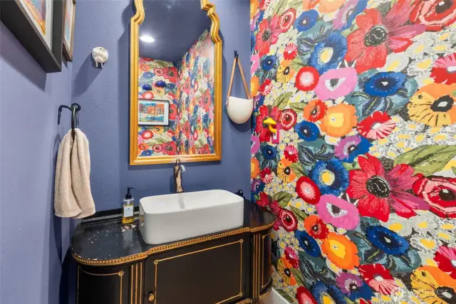 main floor half bath