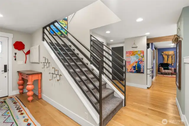 stylish custom steel handrails