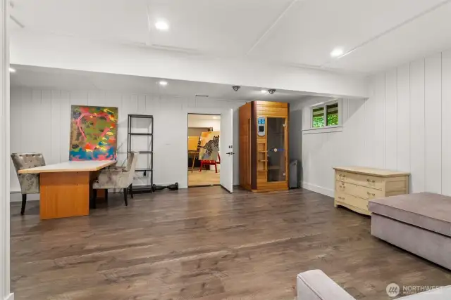 fully finished basement , so many possibilties!
