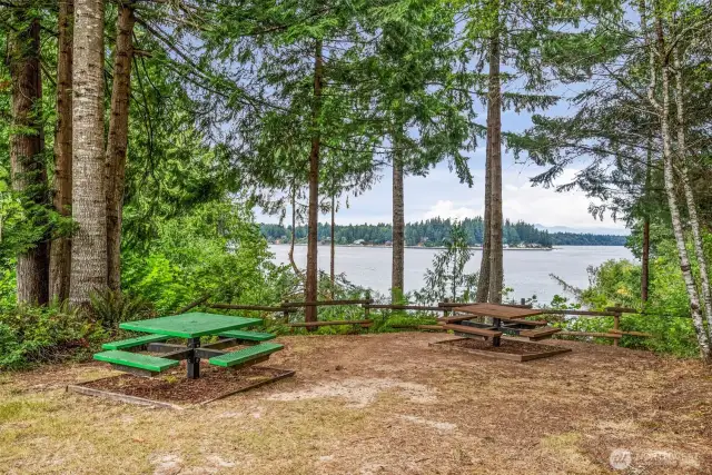 Great space for friends to gather just a few steps away.