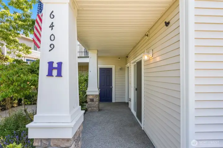 Patio Space off living room