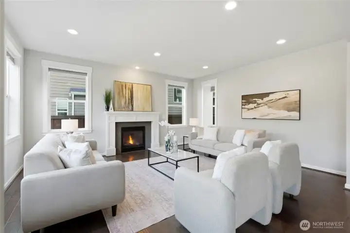 Light-filled living space